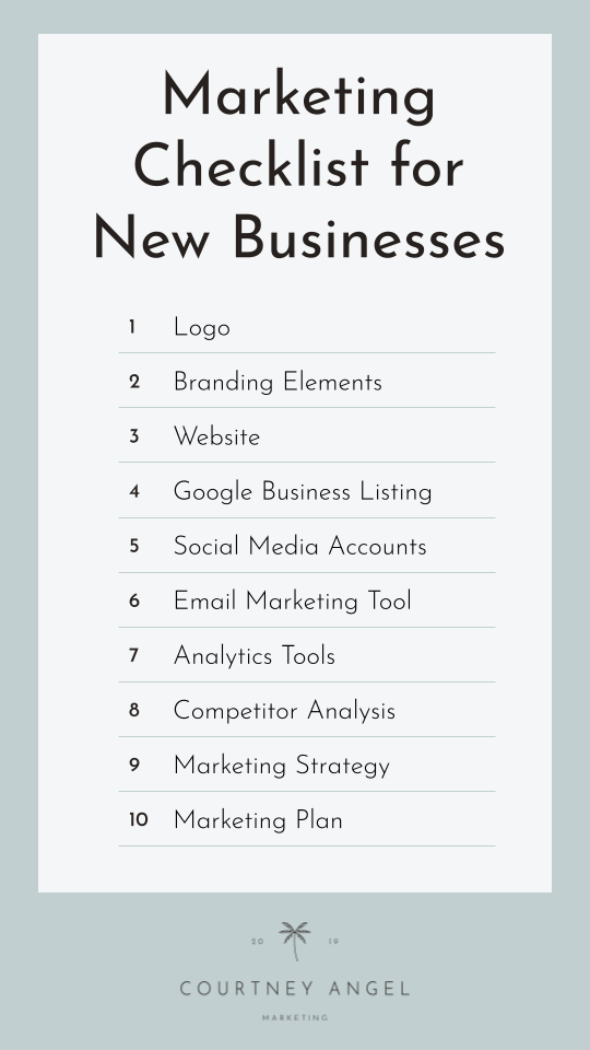 Downloadable - New Business Checklist
